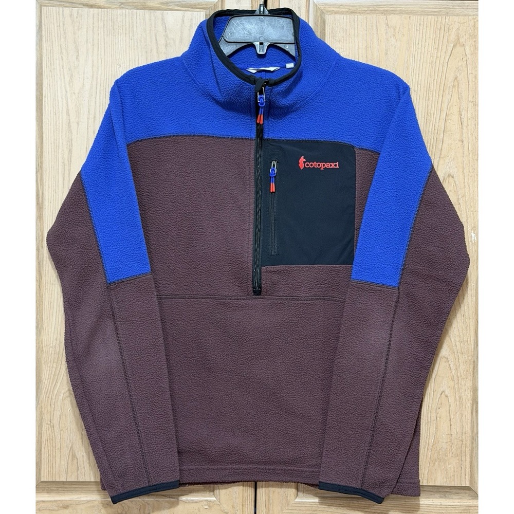 Cotopaxi Jacket Mens Medium Half Zip Fleece Pullover Colorblock Abrazo